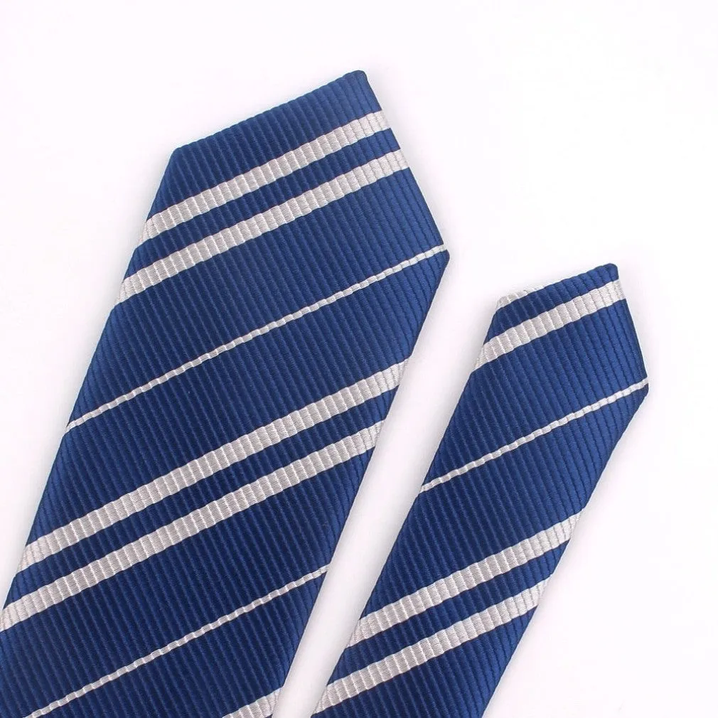 ContiNent 33 Skinny Neck Ties  For Men Women Casual Striped Necktie For Boys Girls Suits Student Tie Slim Necktie Gravatas