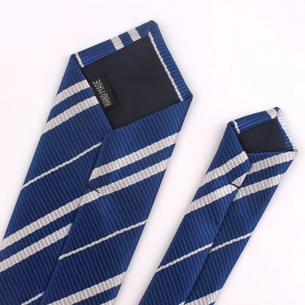 ContiNent 33 Skinny Neck Ties  For Men Women Casual Striped Necktie For Boys Girls Suits Student Tie Slim Necktie Gravatas