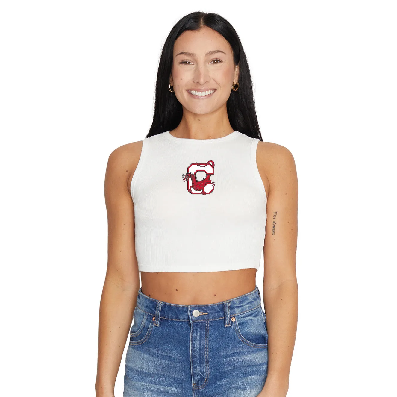 Cortland Touchdown Ribbed Tank