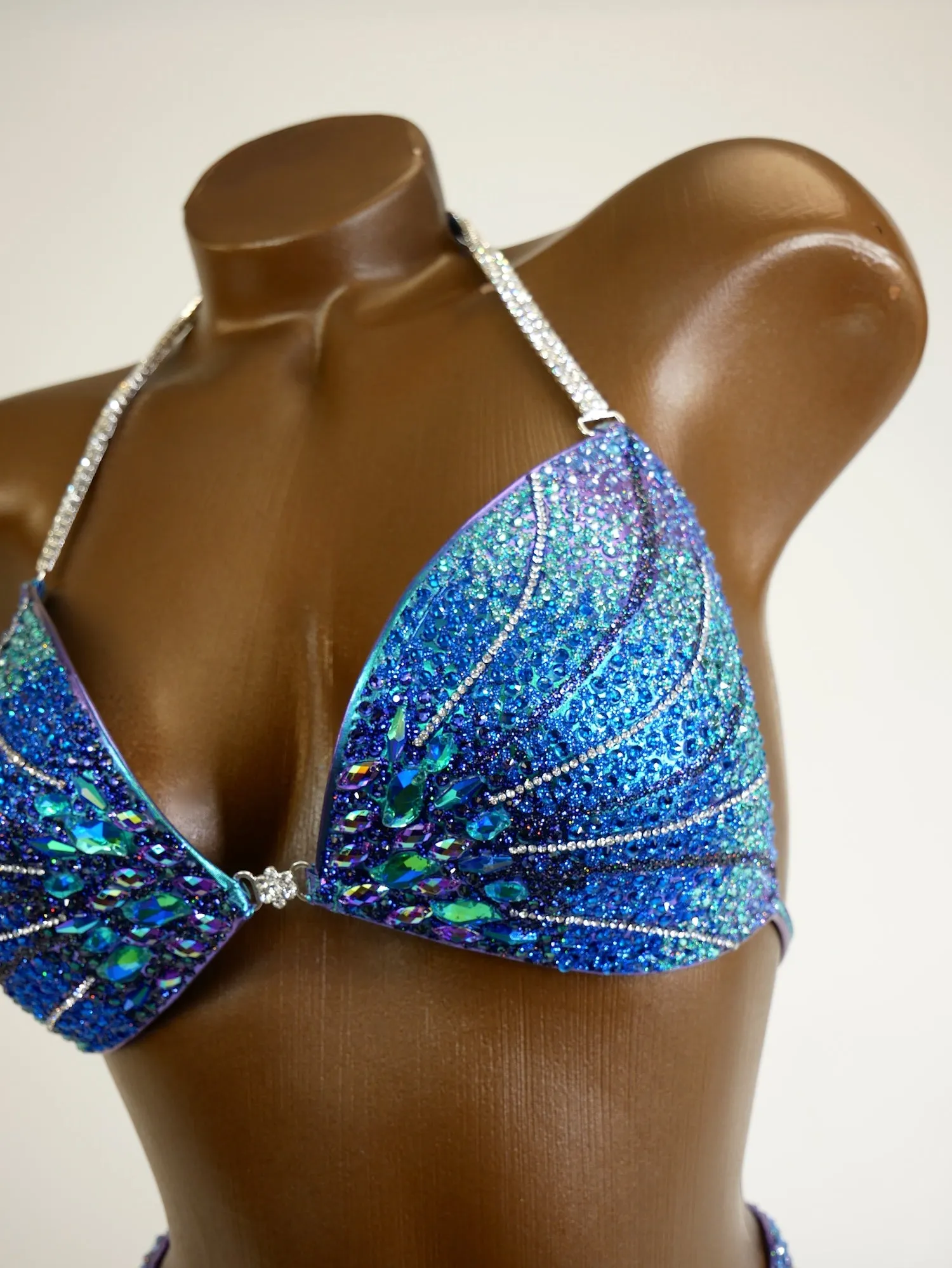 Crystal Ombre Sparkle Wellness Suit