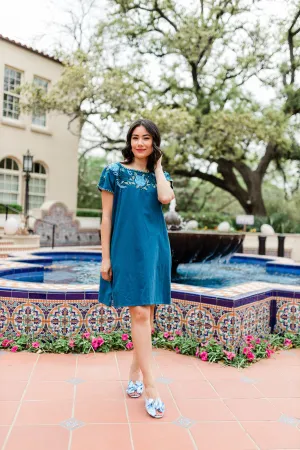 Dahlia Dress | Azure