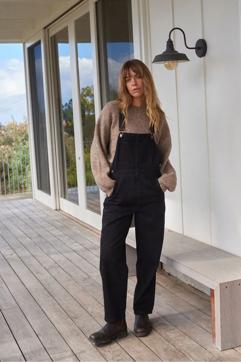 DAYBREAK OVERALLS - BLACK