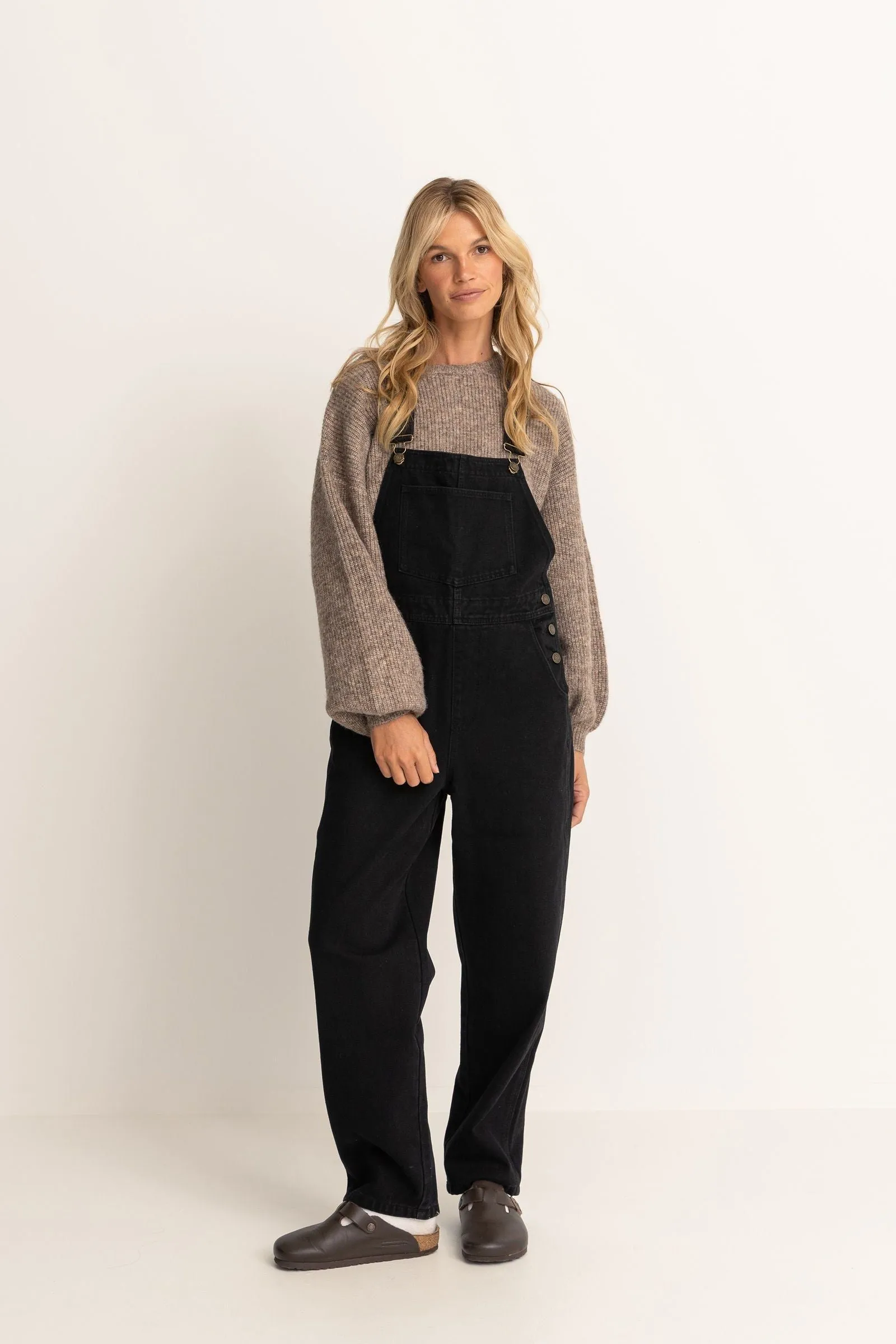 DAYBREAK OVERALLS - BLACK
