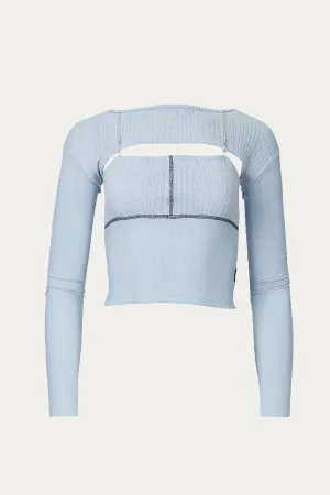 DIA TWO-PIECE CABLE-KNIT SET