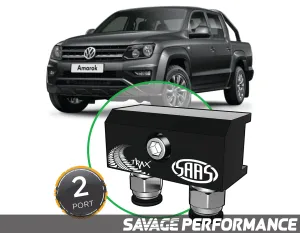 Diff Breather Kit - 2 Port suits VW Amarok 2011- Onwards - All Models