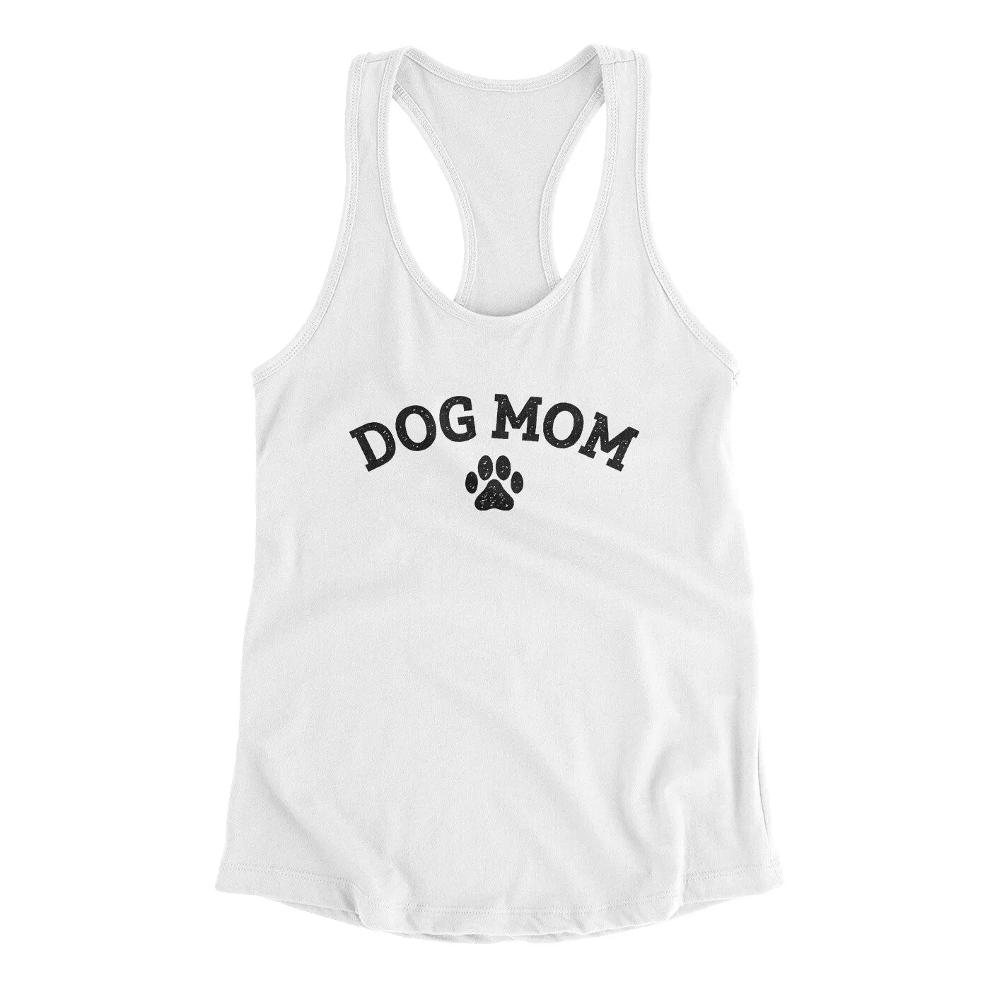 Dog Mom Women's Racerback Tank