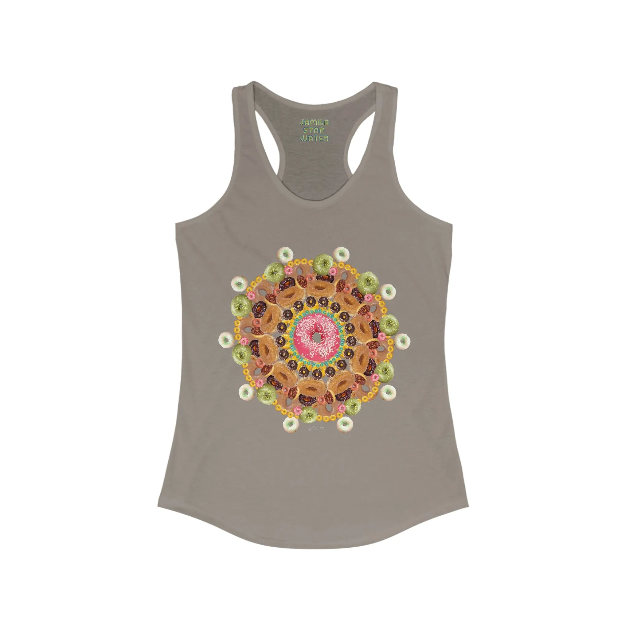Donut Mandala Women's Racerback Tank