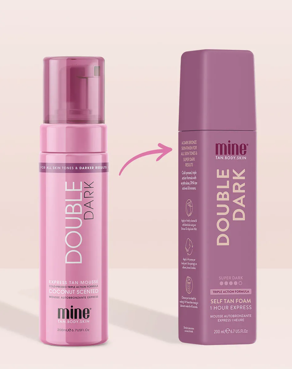 Double Dark Self Tan Foam