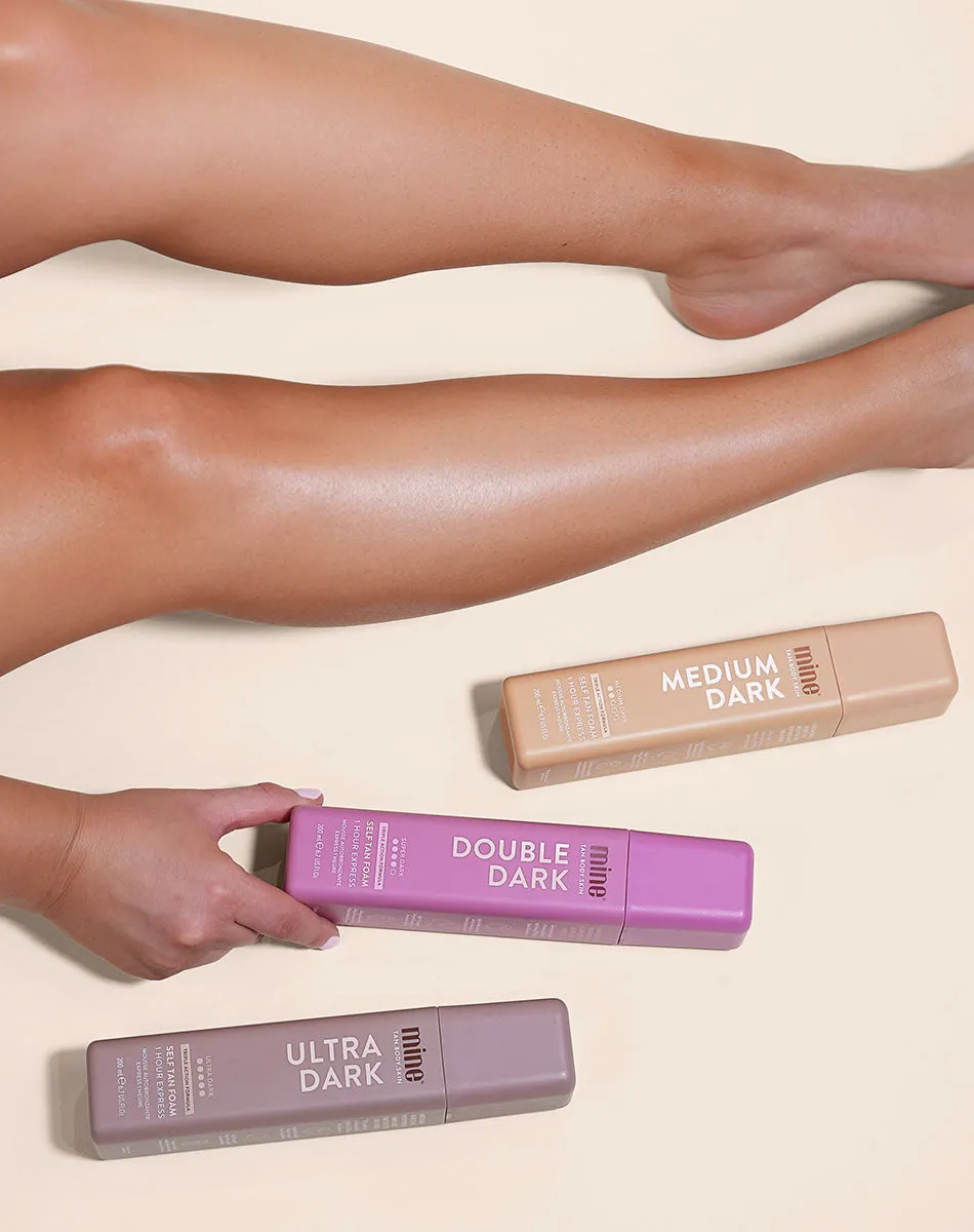 Double Dark Self Tan Foam