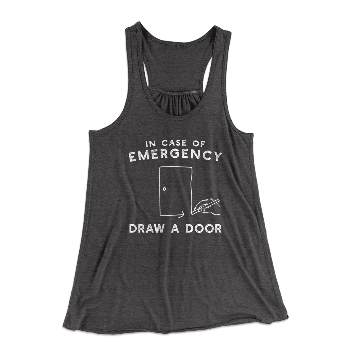 Draw a Door Women's Flowey Tank Top