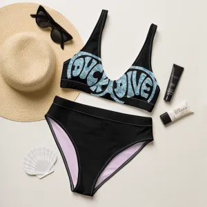 Duck Dive v1 Recycled high-waisted bikini