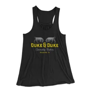 Duke and Duke Commodity Brokers Women's Flowey Tank Top