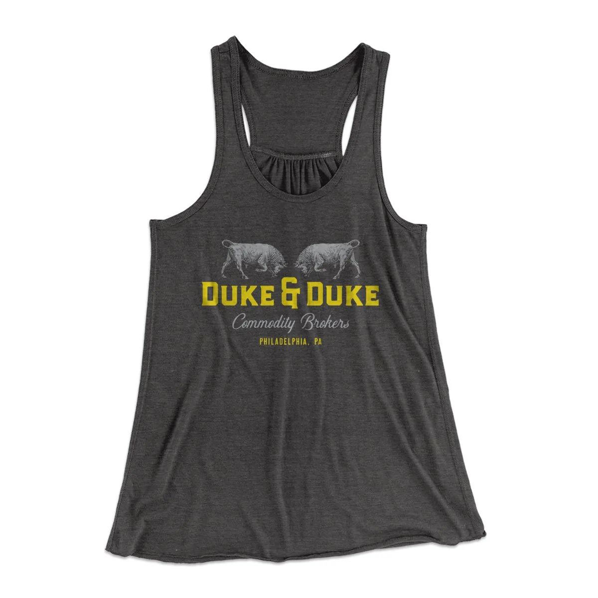 Duke and Duke Commodity Brokers Women's Flowey Tank Top