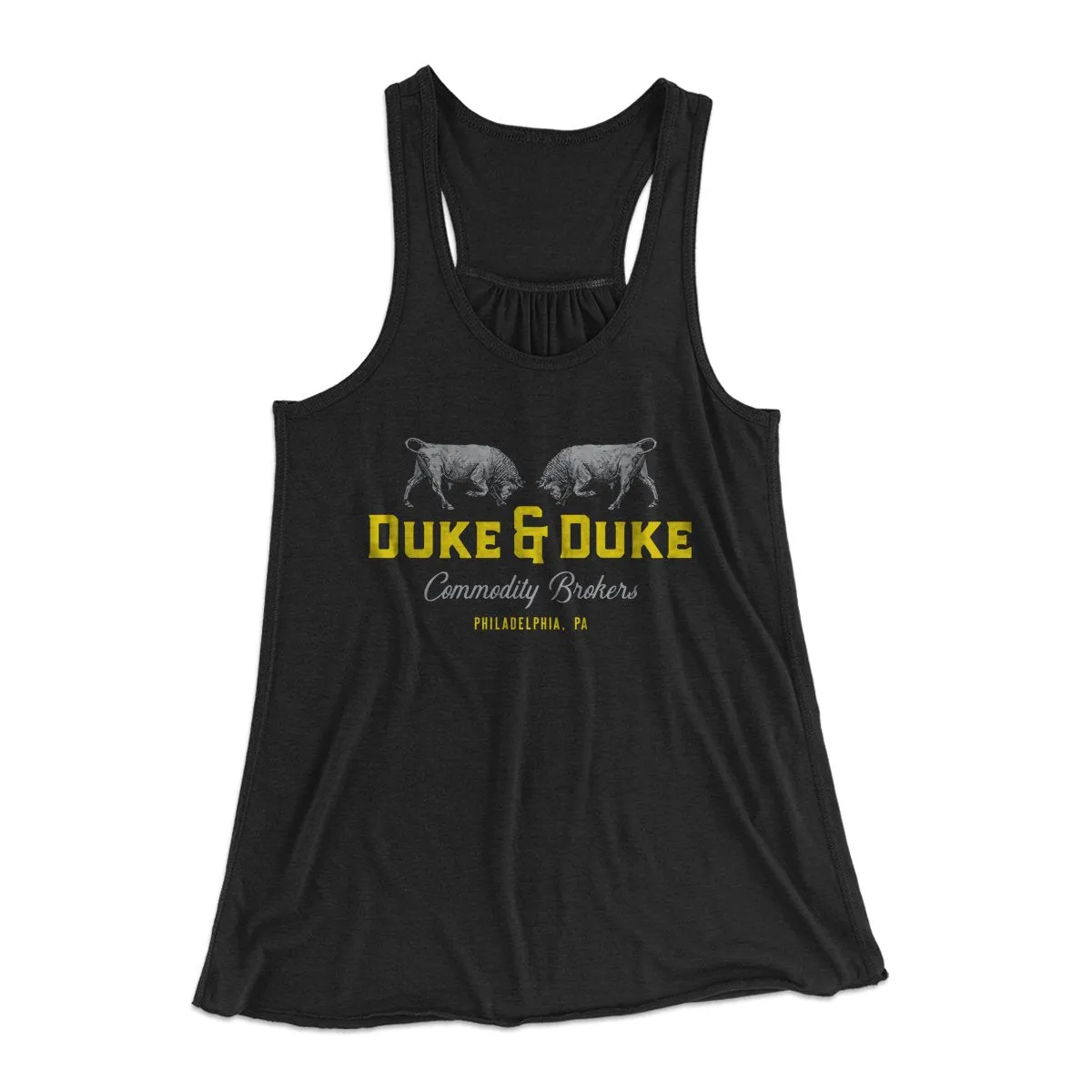 Duke and Duke Commodity Brokers Women's Flowey Tank Top