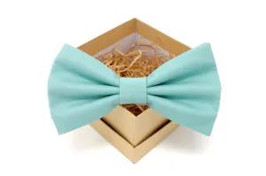 Dusty Turquoise Bow Tie