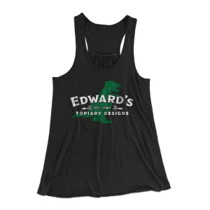 Edward's Topiary Designs Women's Flowey Tank Top