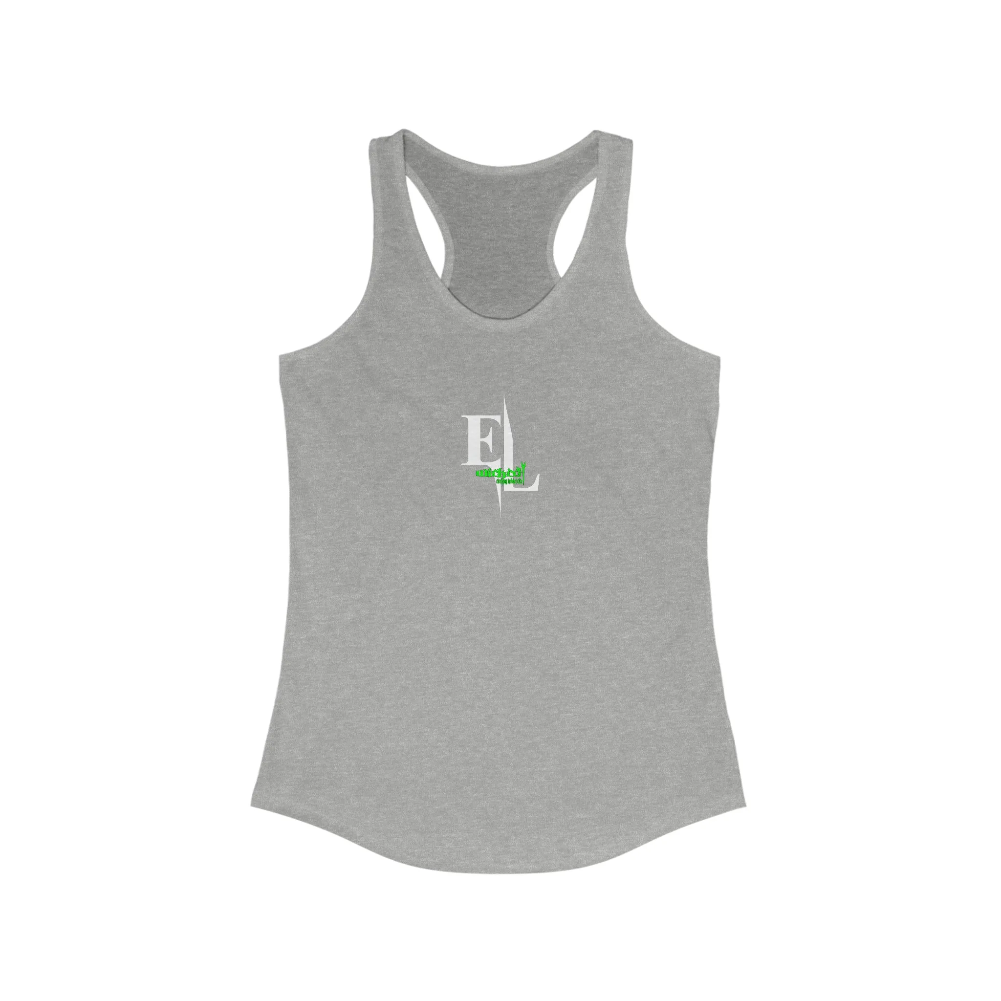 EL Visions White /Women's  Racerback Tank Top