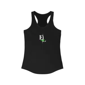 EL Visions White /Women's  Racerback Tank Top