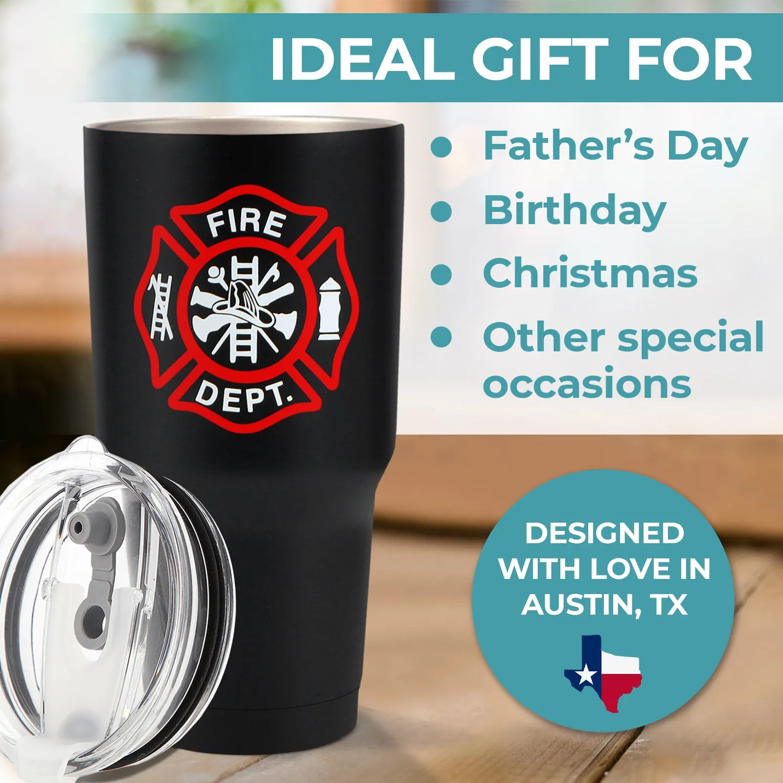 Firefighter Tumbler 30oz