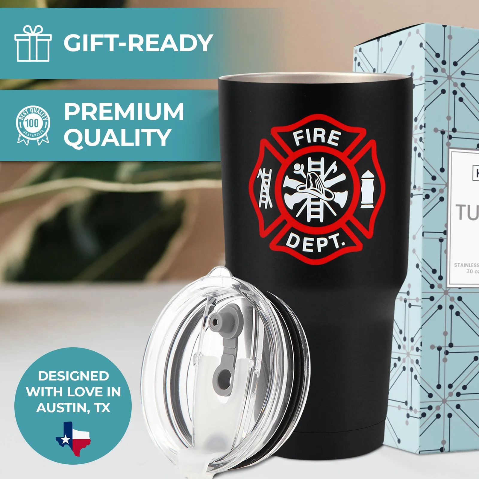 Firefighter Tumbler 30oz
