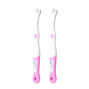 FirstBrush™ Baby Toothbrush Double Pack - Pink