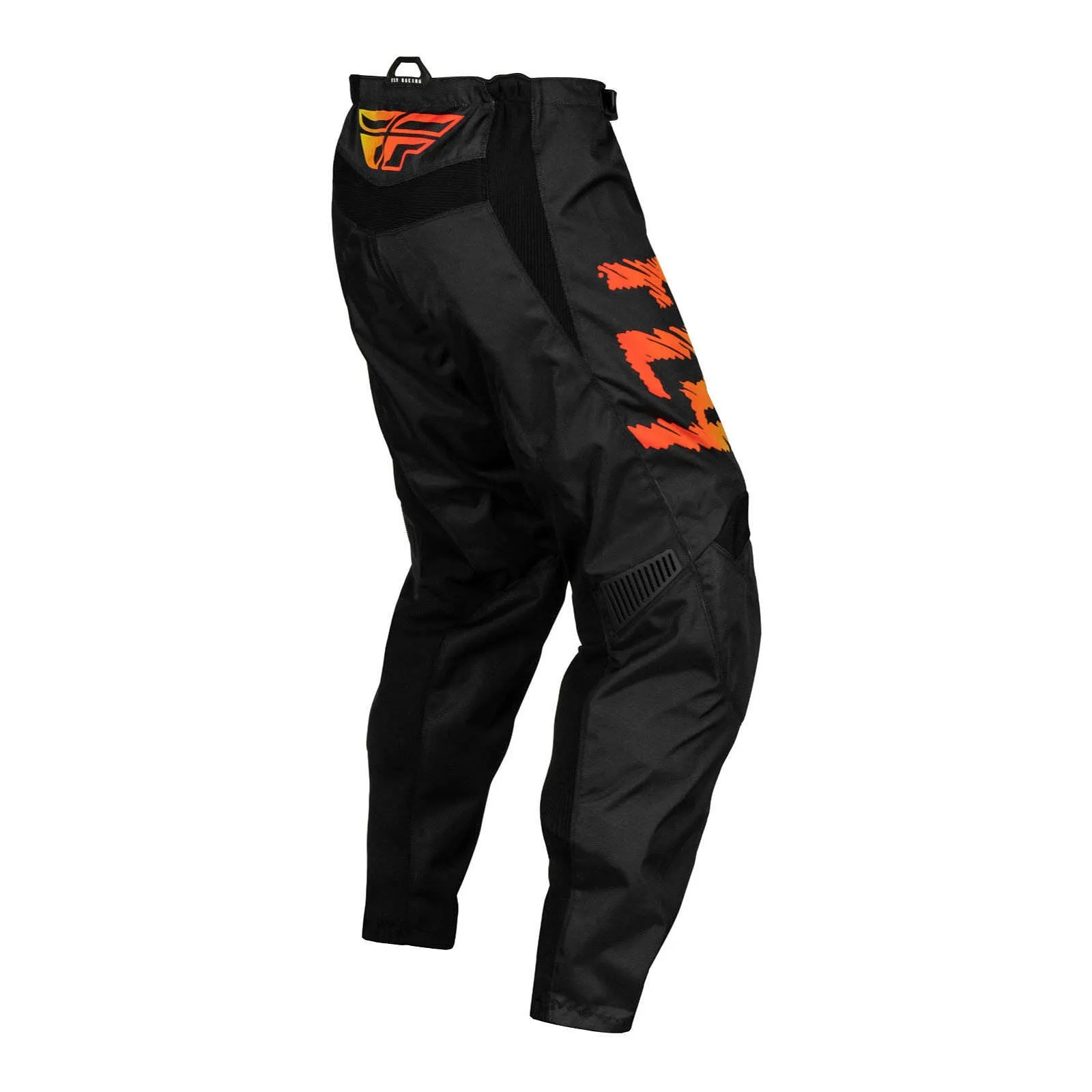 Fly Racing 2024 Youth F-16 Pants - Black / Yellow / Orange