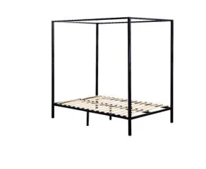 Four Poster Steel Bed Frame