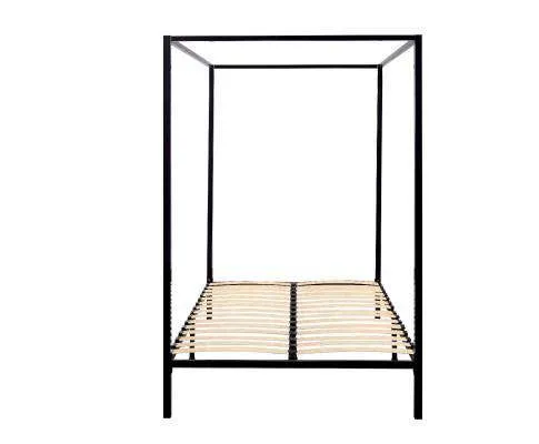 Four Poster Steel Bed Frame
