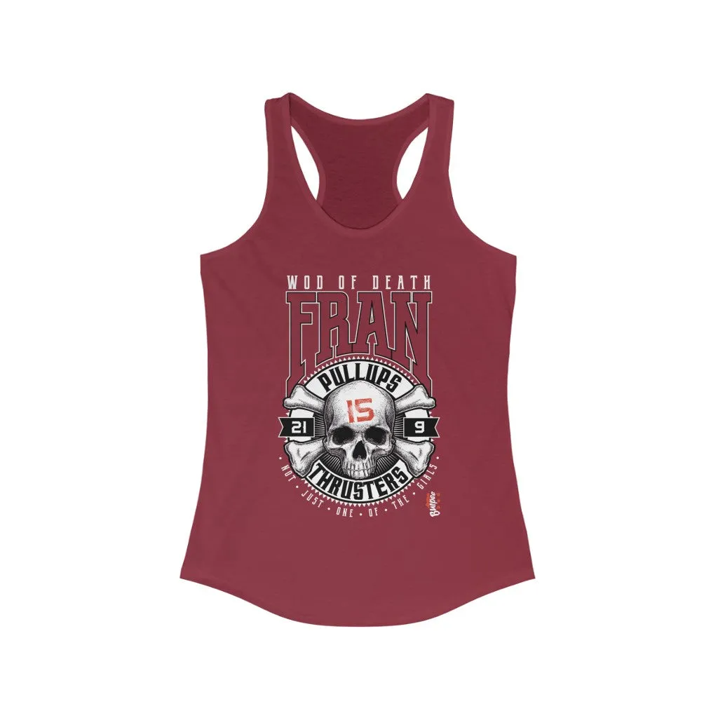 FRAN - Womens Racerback Tank Tops