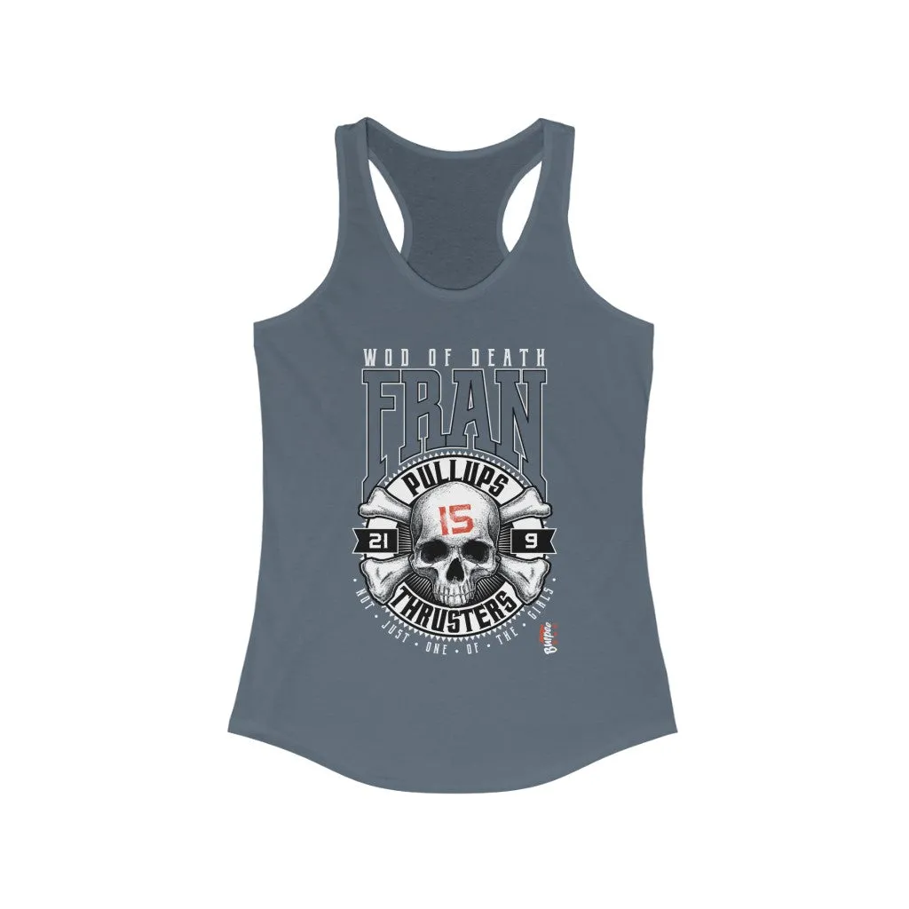 FRAN - Womens Racerback Tank Tops