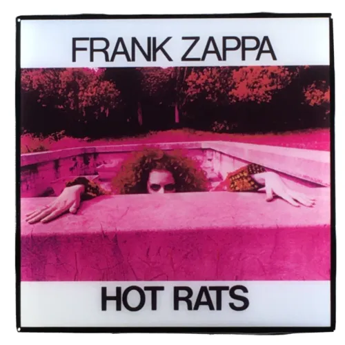 FRANK ZAPPA Hot Rats Coaster Custom Ceramic Tile