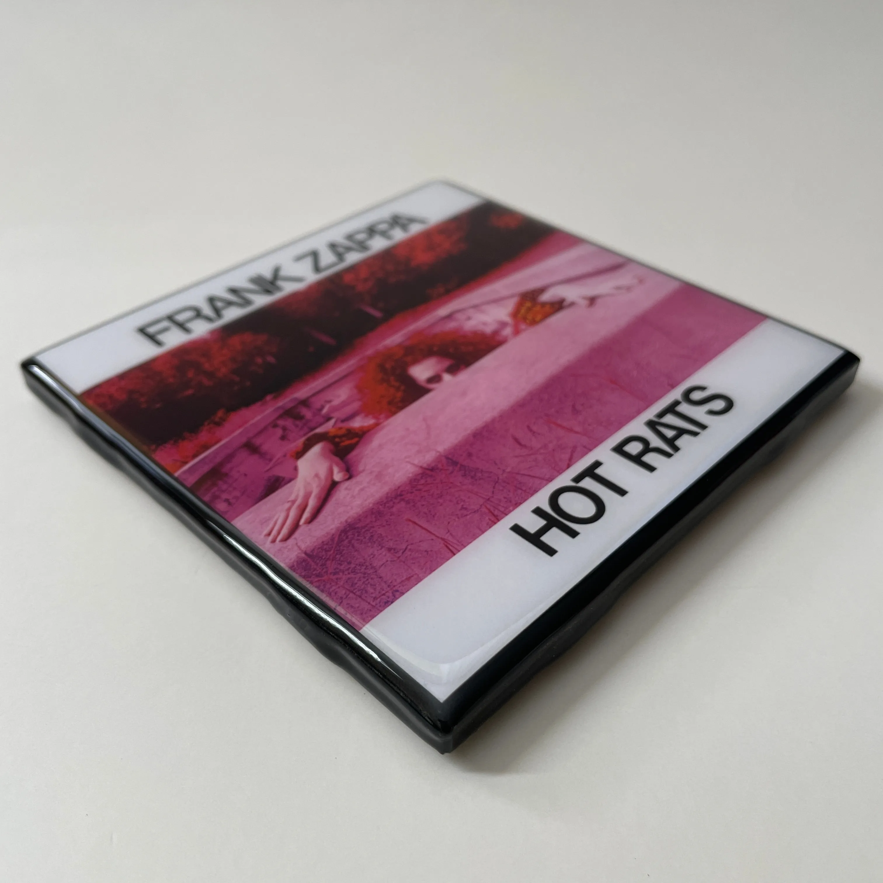FRANK ZAPPA Hot Rats Coaster Custom Ceramic Tile