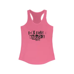 Fuck Fear WCI EL423 Black with Red highlights / Racerback Tank Top