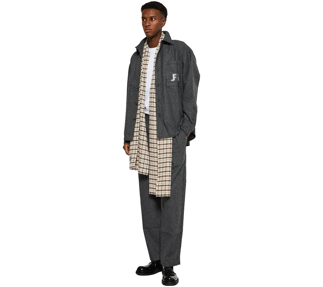 Fucking Awesome Pleated Wool Trouser