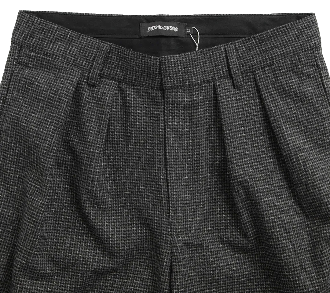 Fucking Awesome Pleated Wool Trouser