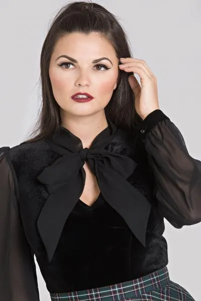 Gabriella Top - Black -