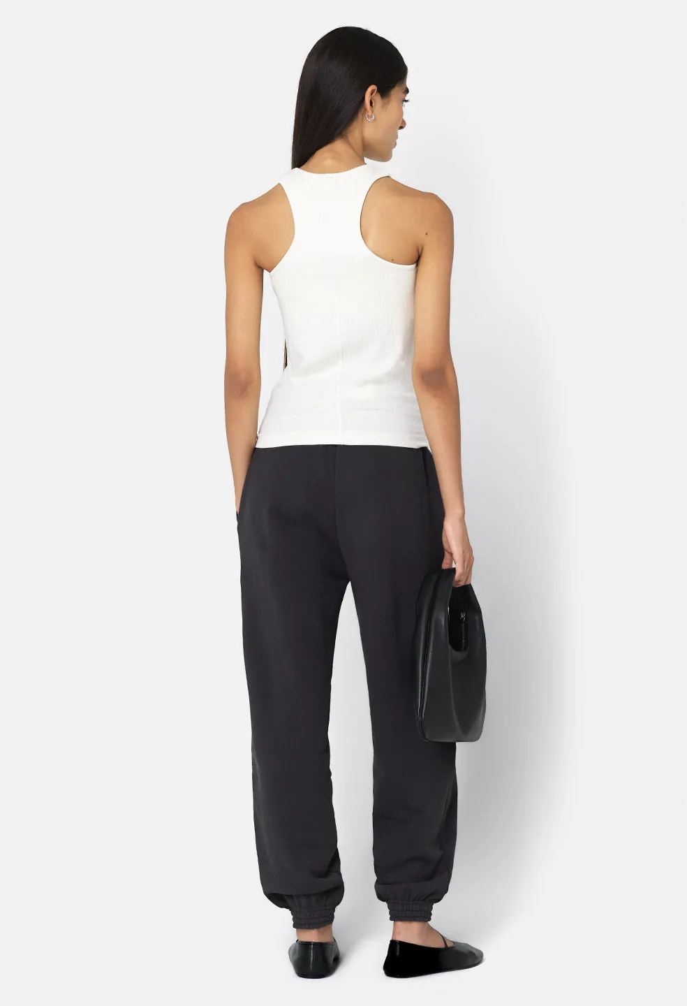Gemini Rib Racerback / Salt