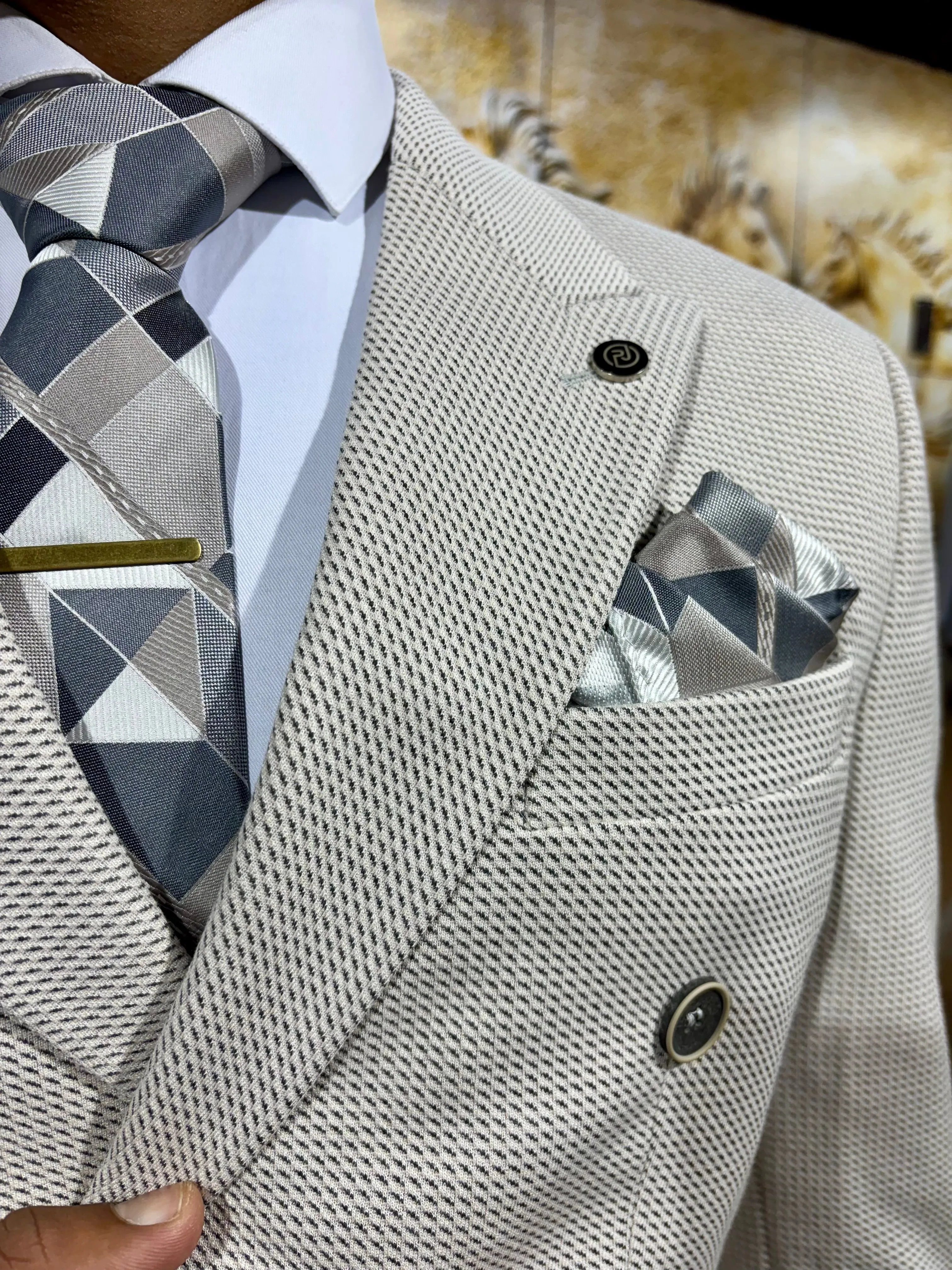 Gialotti - Stone 2 Piece Suit