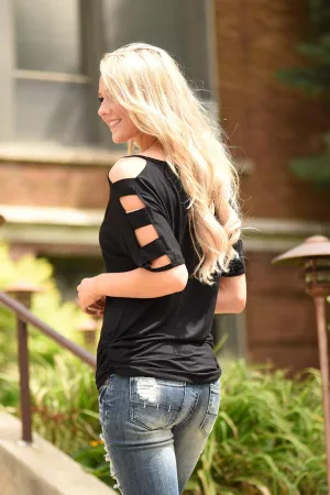 Give'm The Cold Shoulder ~ Black