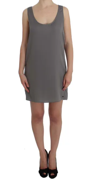 Gray Stretch Shift Lingerie Dress