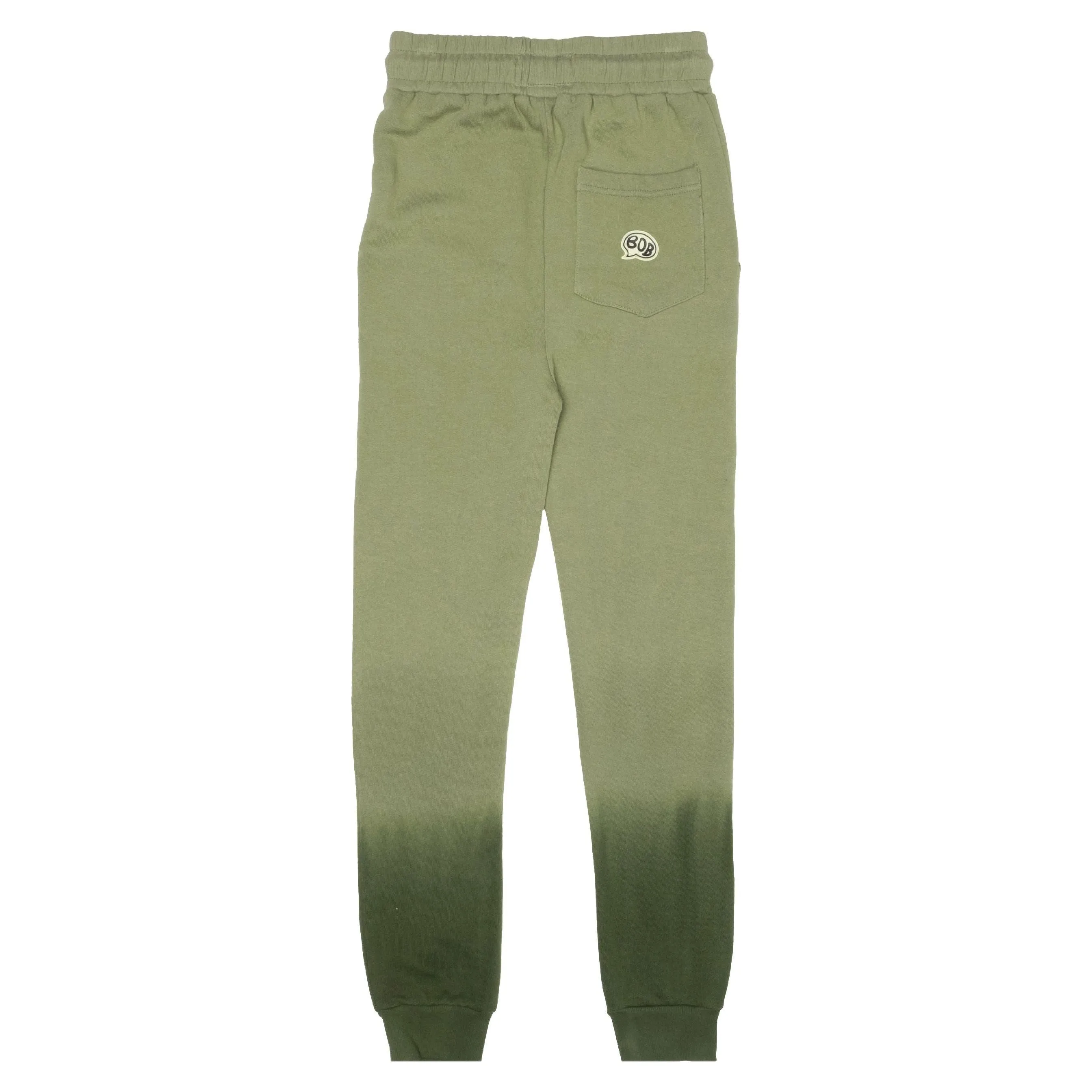 Green Dip-Dye Joggers