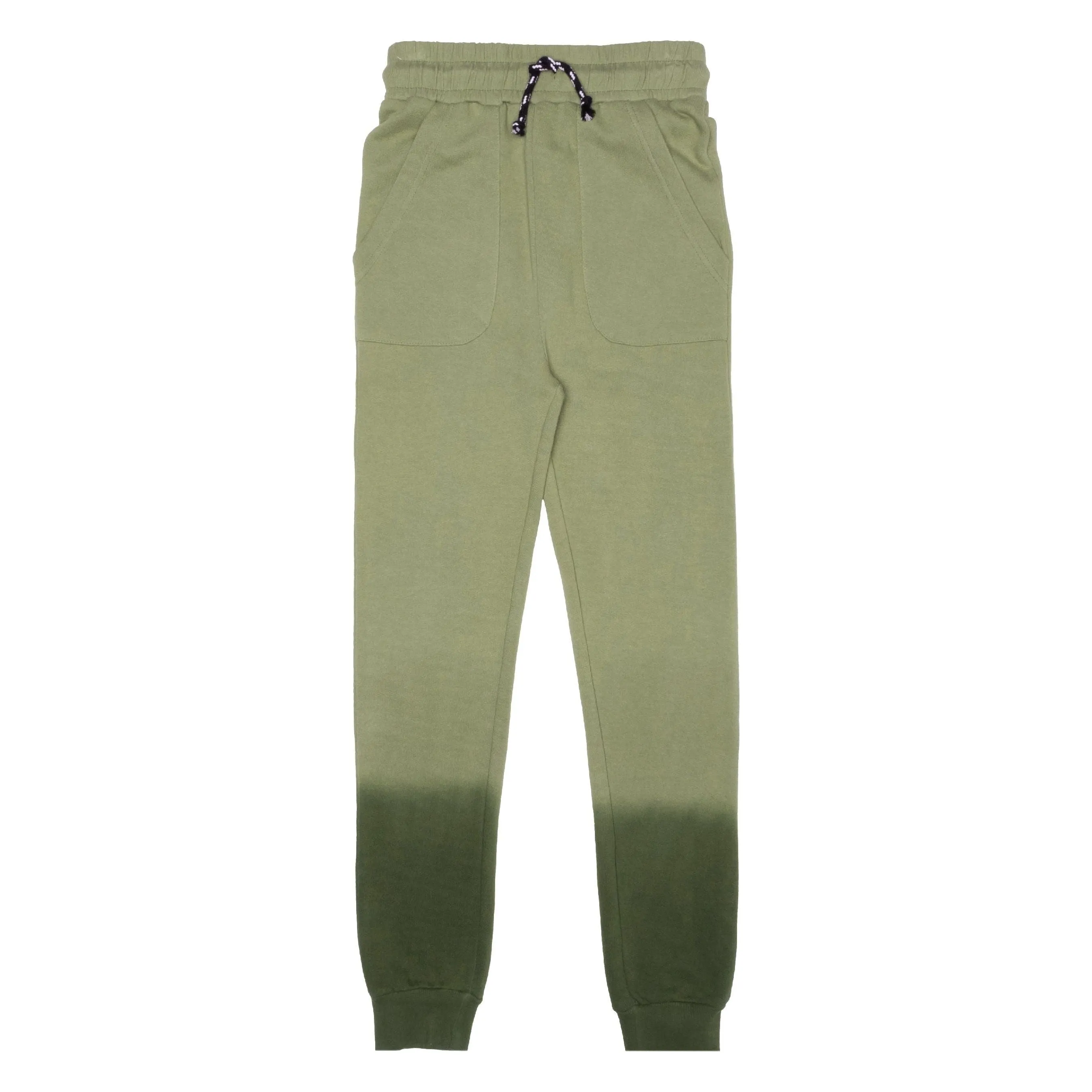 Green Dip-Dye Joggers