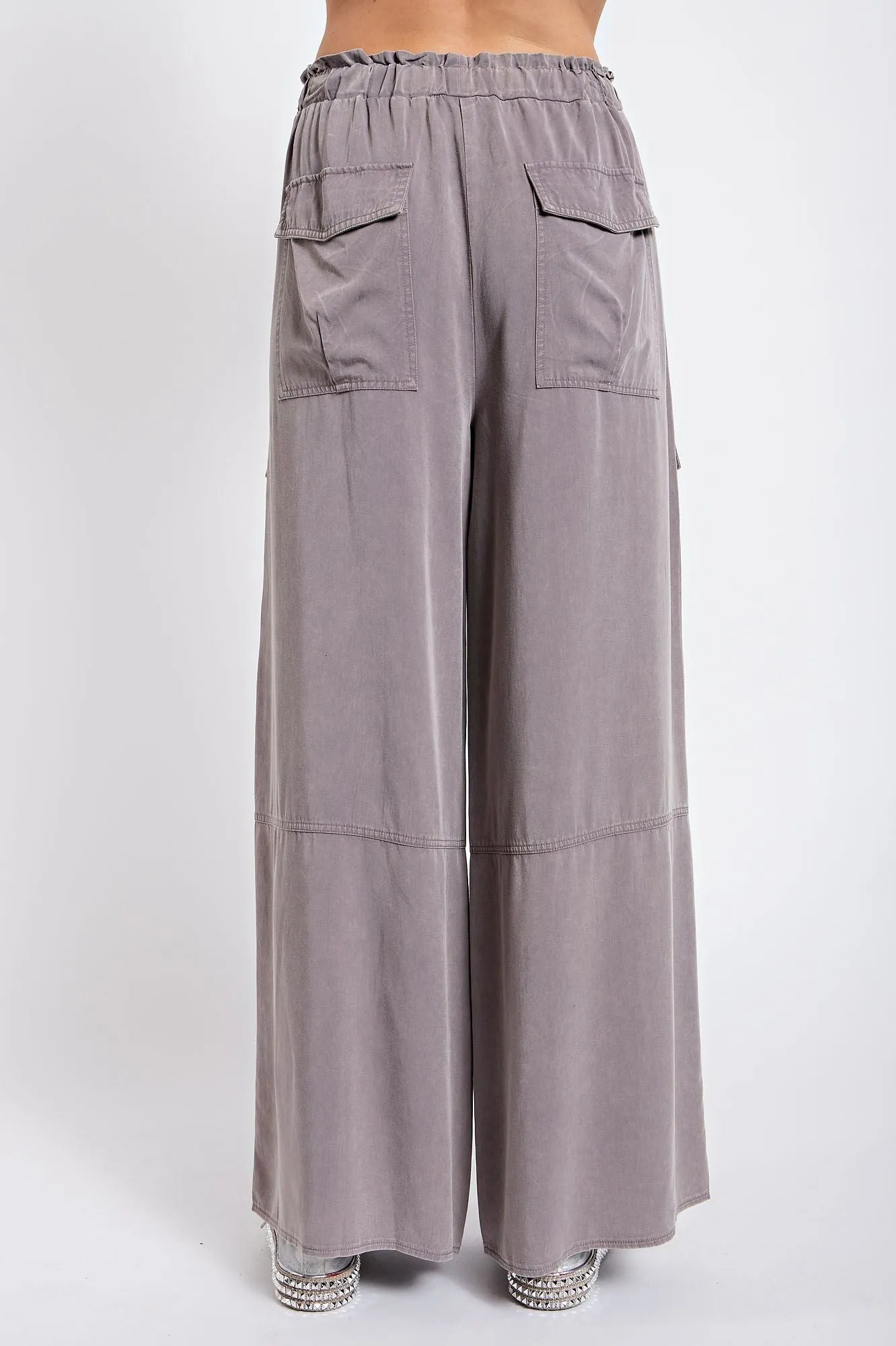 Grey Cargo Pants
