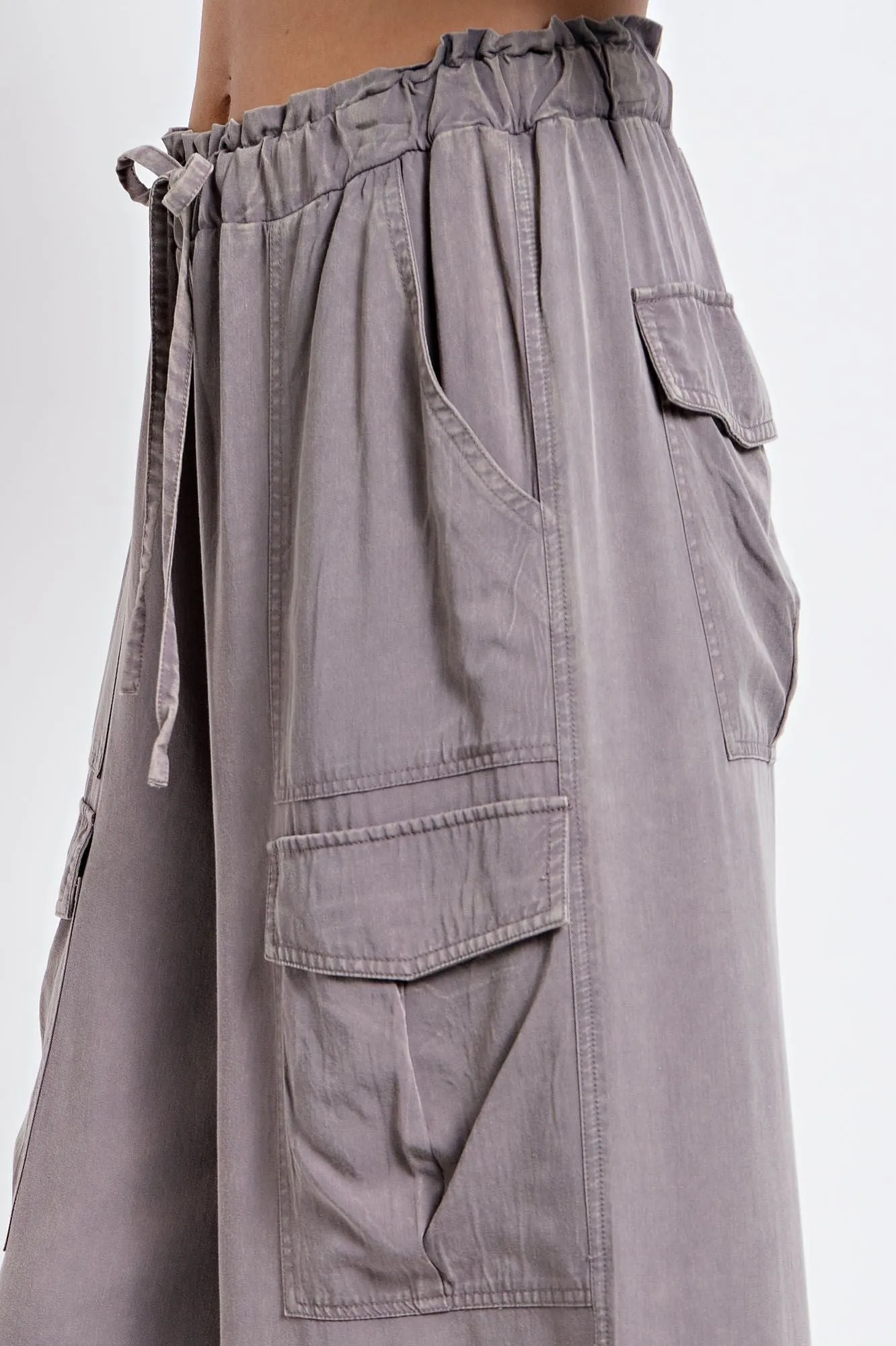 Grey Cargo Pants