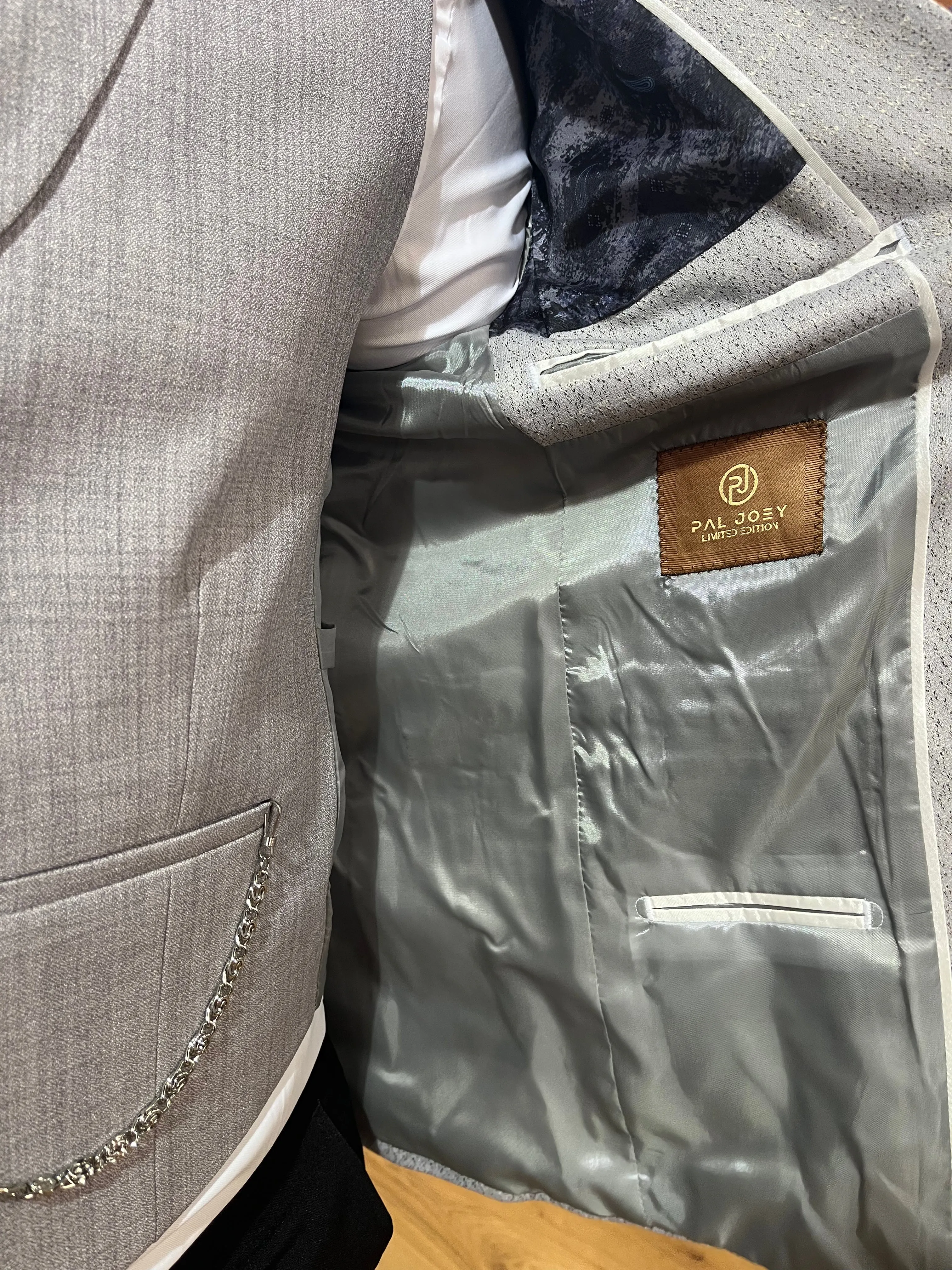 Grigolo - Grey 3 Piece Suit