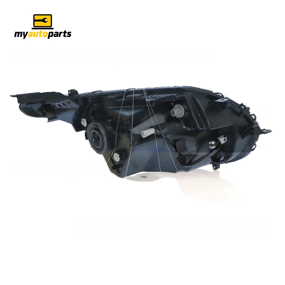 Halogen Head Lamp Passenger Side Certified suits Mitsubishi Triton MQ GLX/GLX  2016 to 2018