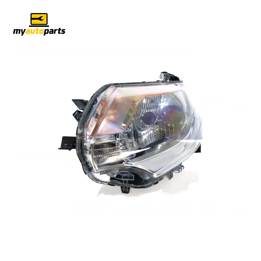 Halogen Head Lamp Passenger Side Certified suits Mitsubishi Triton MQ GLX/GLX  2016 to 2018