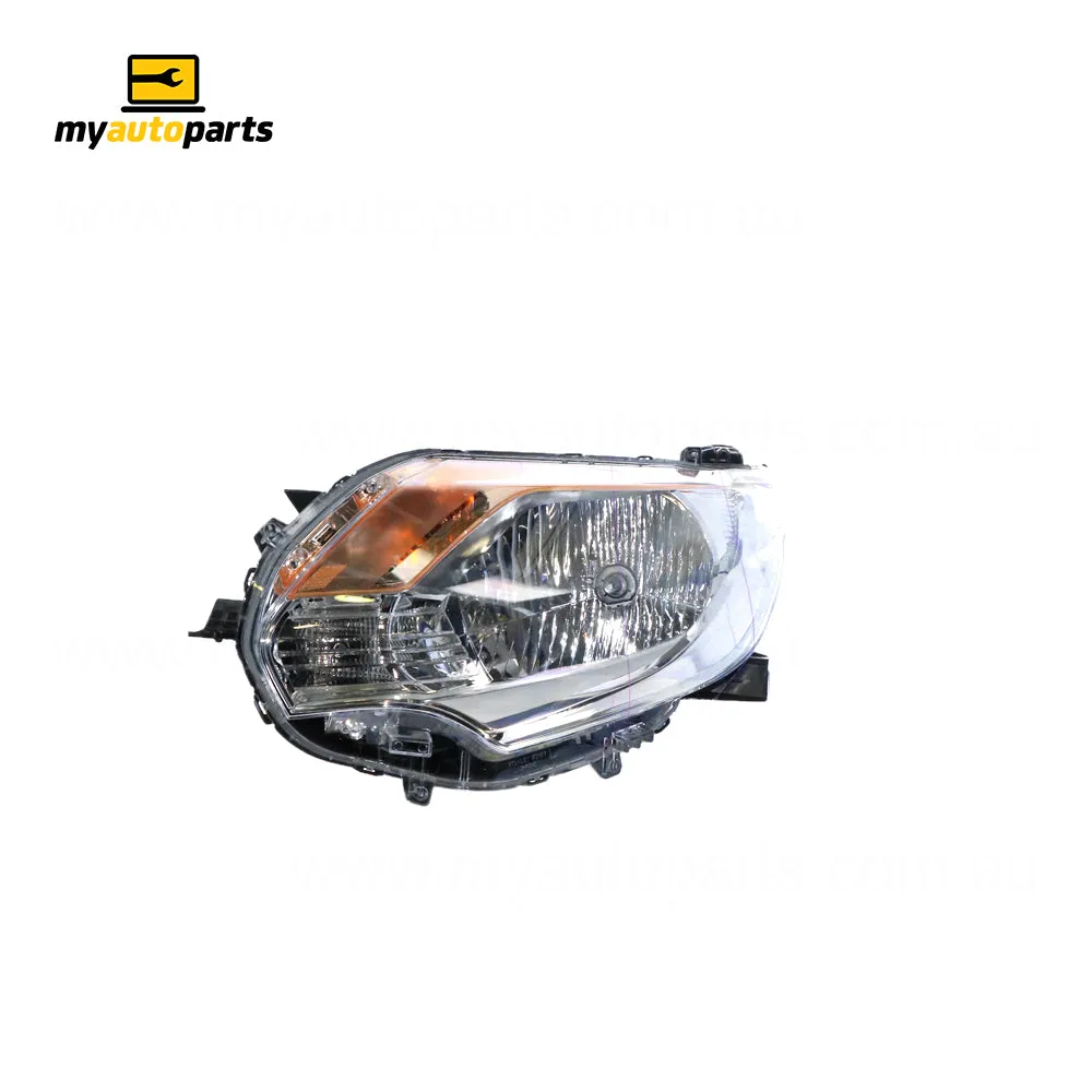 Halogen Head Lamp Passenger Side Genuine Suits Mitsubishi Triton MQ GLX 2015 to 2016