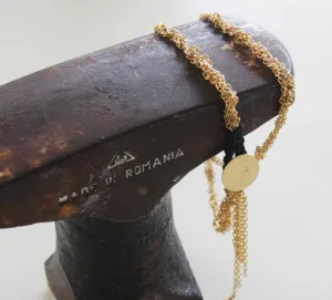 Handmade Double Knitted chain bracelet