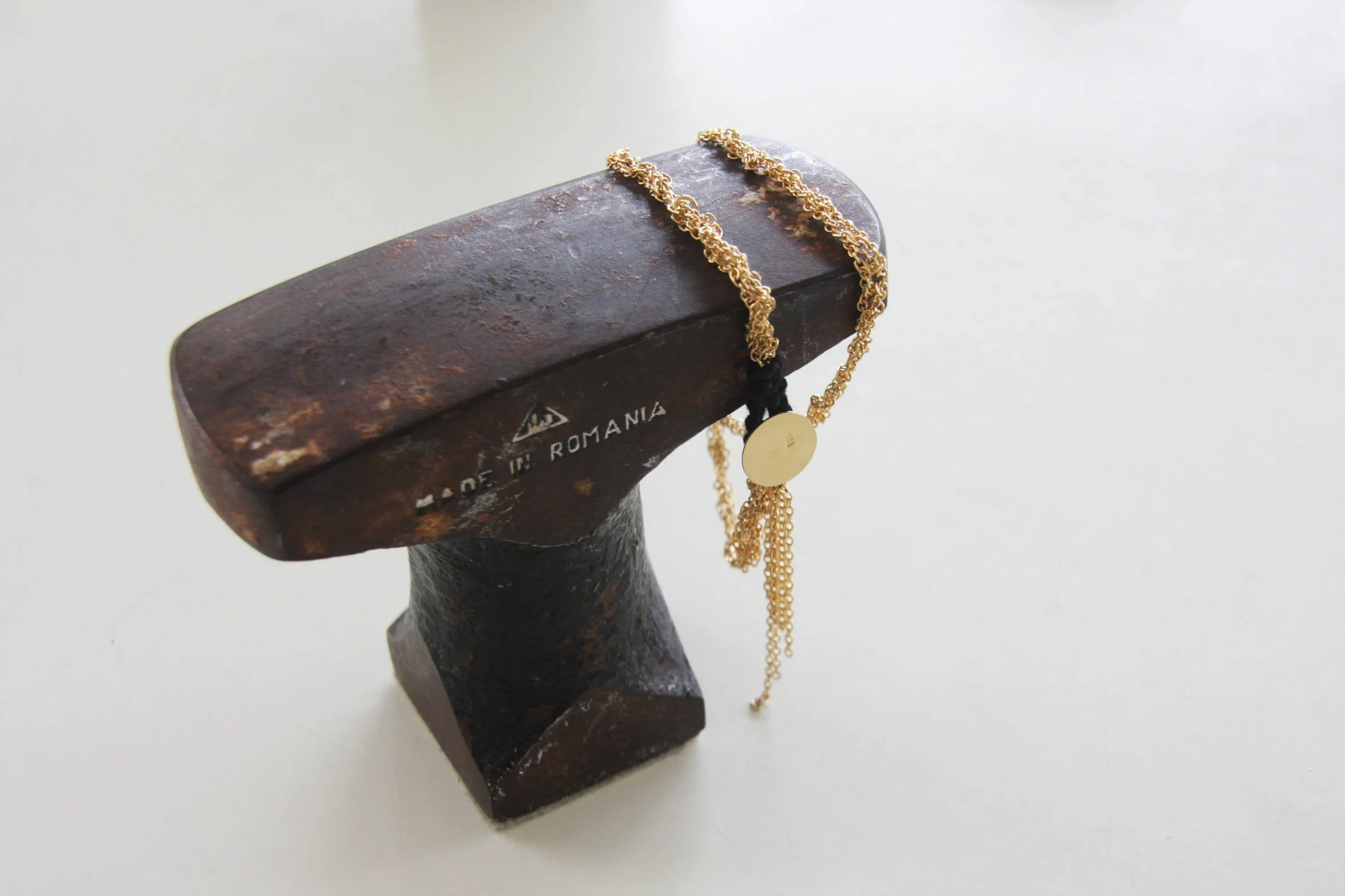 Handmade Double Knitted chain bracelet